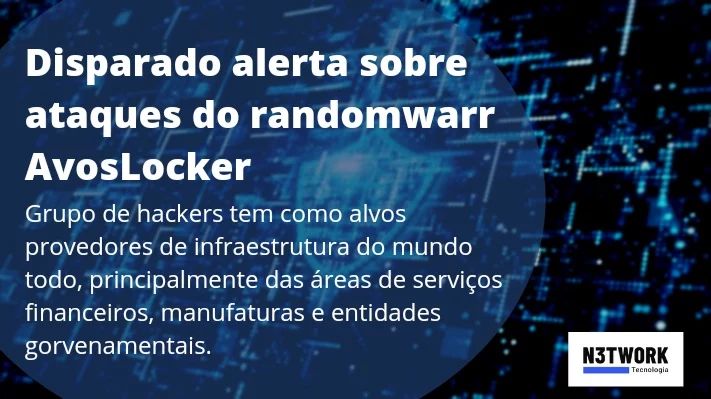 Disparado alertas sobre ataques de ransomware AvosLocker 