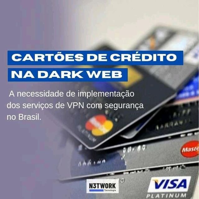 Cartões de Crédito a venda na dark web
