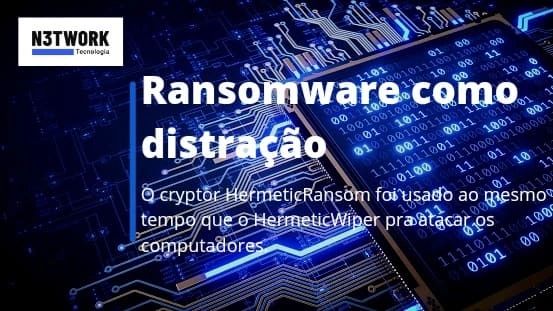 Ransomware como distração